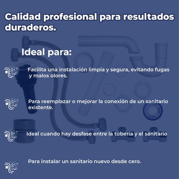 Kit Profesional de Instalación para Lavabo Coflex
