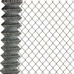 Malla Ciclónica Galvanizada DeAcero 1.00 x 20 M Calibre 13