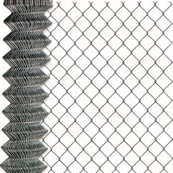 Malla Ciclónica Galvanizada DeAcero 1.00 x 20 M Calibre 13