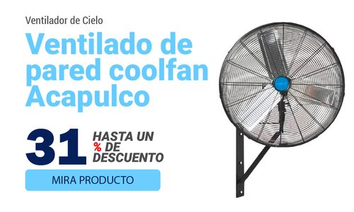 Ventilado de Pared Coolfan Acapulco