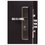 Puerta Izq Serie 5 Alta Seguridad 95X213 MTS CHOCOLATE