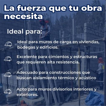 Block pesado 20X20X40 CM