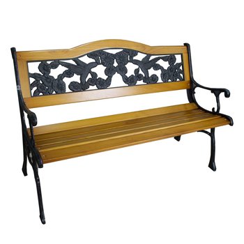 Banca 125.5 X 63 X 78.5 cm estilo parque diseño tipo colibrí