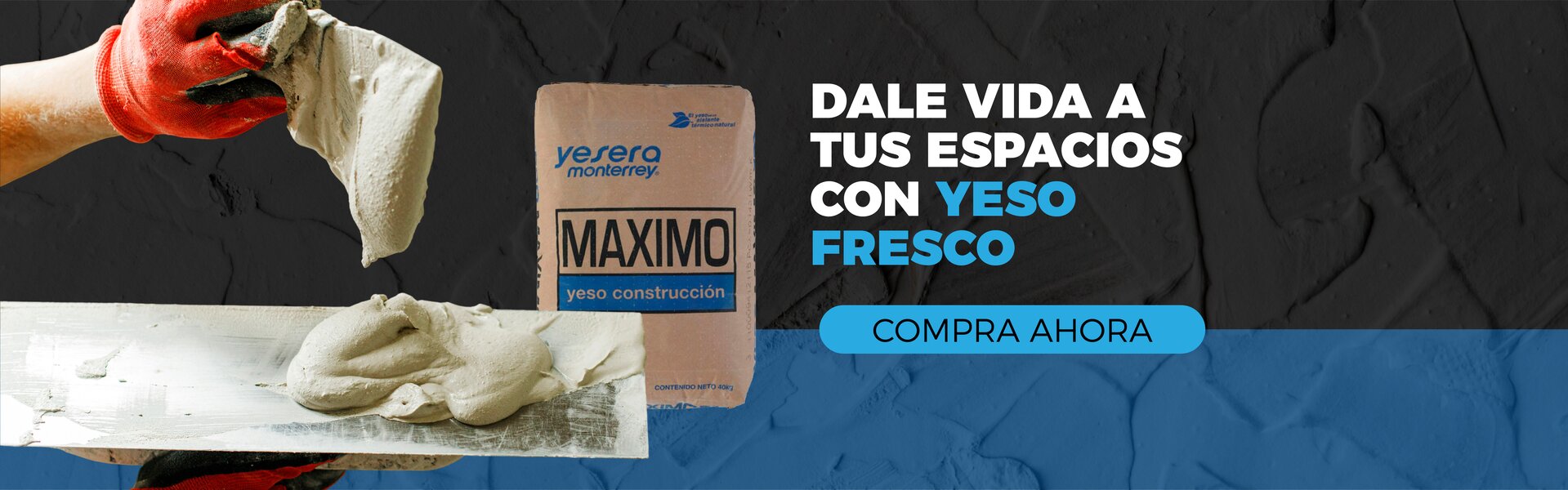 Dale vida a tus espacios con yeso fresco