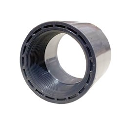 Cople PVC HID CEM Adaptador Válvula Unión 064 MM 2 1/2 CED 80