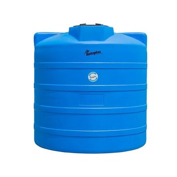 Cisterna Sin Equipo 10,000 L Rotoplas 2.38 X 2.43 M