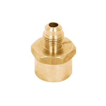 Niple Campana Bronce Gas 3/8 x 1/2 pulg