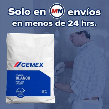 Cemento Blanco Cemex 50 kg