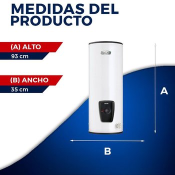 Calentador de Depósito Eléctrico Calorex 62 Lt