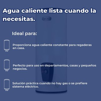 Calentador de Depósito Eléctrico Calorex 62 Lt