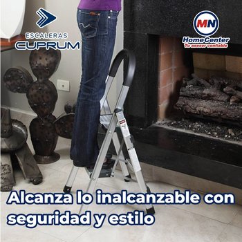 Escalera Tijera Taburete 0.96 m 2 peldaños