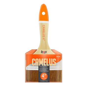 Brocha Byp Camelus 4”