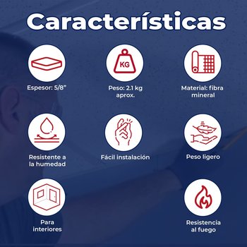 Plafon Dune Humigard Plus 1774 5/8 0.61X0.61M (16 PZA)