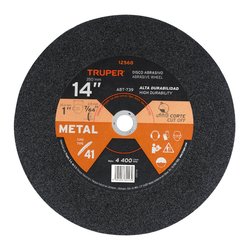 Disco Corte Metal Truper 14 pulg ABT-739