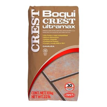 Boquilla con arena 10 kg Crest color gamuza