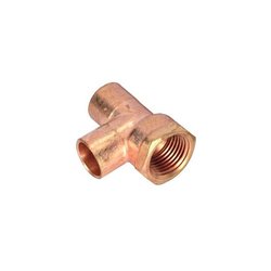 Tee Cobre Rosca Interior Lateral 19 mm ¾
