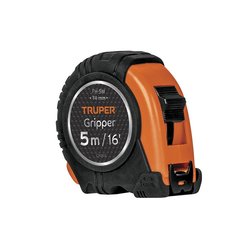 Cinta de Medir Truper Flexómetro Gripper Contra Impactos 5 MTS Cinta de Medir Truper Flexómetro Gripper Contra Impactos 5 MTS