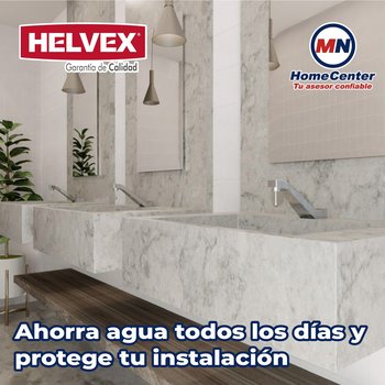 Llave Economizadora Helvex Seguro Antirrobo TV-105