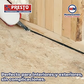 Sellador Acrílico Siliconizado Negro Skycril Presto 300 ML