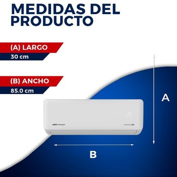 Minisplit Inverter 17 1 Ton Solo Frio 220v