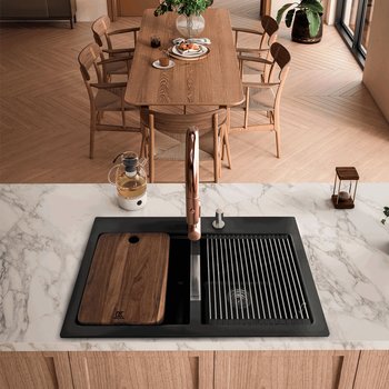 Fregadero Kele Quarzo 83X56X24 CM Empotrar/Submontar