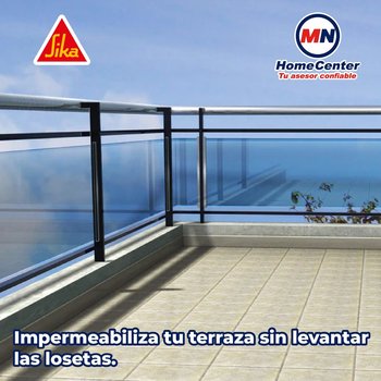 Impermeabilizante Sikalastic 411 MX Terrazas 4 L