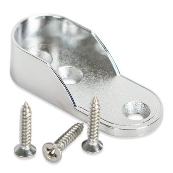 Brida para Tubo Ovalado Handy Home Cromo