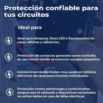 Pastilla 1 x 15 Amperes QD115