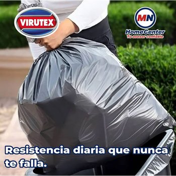 Bolsa de Basura Biorollo Virutex 70X90 CM 10 PZA