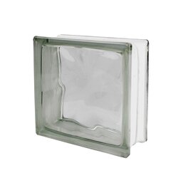 Vidrio Block Cloudy Fontibre 19 x 19 x 8 cm