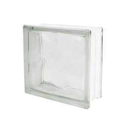 Vidrio Block Cloudy Fontibre 19 x 19 x 8 cm