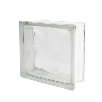 Vidrio Block Cloudy Fontibre 19 x 19 x 8 cm