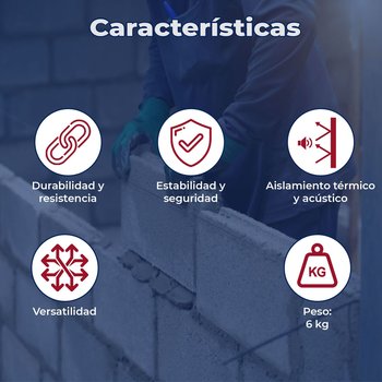 Block Ligero 10 x 20 x 40 cm