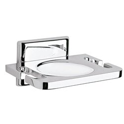 Portacepillo Helvex Clásica 107 cromo Portacepillo Helvex Clásica 107 cromo