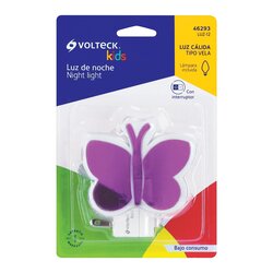 Luz Noche Lámpara E12 Mariposa LUZ12