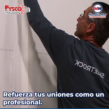Cinta de Papel para Uniones con Refuerzo Fysco 5CM X 75M