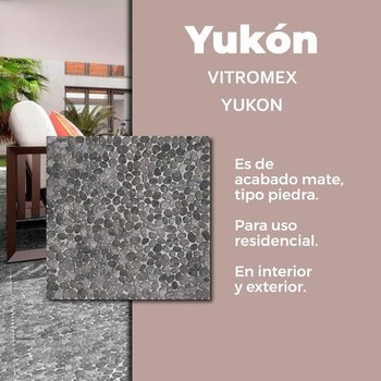 Piso Yukón Black Vitromex 55.5 x 55.5 cm