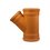 Yee PVC Sanitaria 250 x 160 mm para Sistemas de Alcantarillado