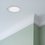Luminario LED Empotrar Blanco Luz Cálida 6W Flat Estevez