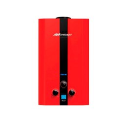 Calentador Paso 16 Lts Rojo Gas Lp Incluye Kit de Instalación
