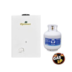 Paquete Calentador OPTIMUS Gas LP + CILINDRO