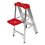 Escalera Tijera Aluminio 2 Peldaños 150 KG