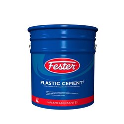 CEMENTO PLASTICO NEGRO PLASTICEMENT 19 LT