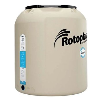 Tinaco Plus Beige 450 L c/herrajes y Filtro 98 X 87