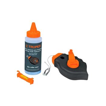 Tiralineas Plástico Gis Nivel Truper 30 m TL50