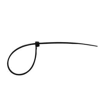 Cincho Plástico Volteck Negro 20 cm Tensión 18.14 kg