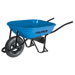Carretilla Truper 5.5 pies Calibre 20 Azul