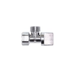 Llave Control Angular 013 ½ sin Tubo Tuerca Rugo