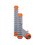 Malla Ciclónica Galvanizada DeAcero 2.00 x 20 M Calibre 13