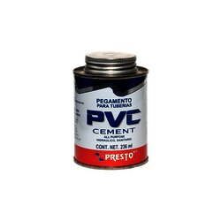 Pegamento Presto PVC 236 ml ¼ l